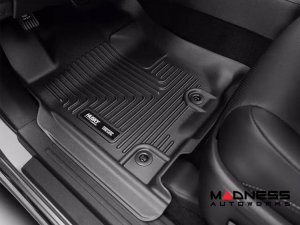 Toyota Tacoma Floor Liners - Front & Rear - Weatherbeater - Crew Cab/ Manual Transmission